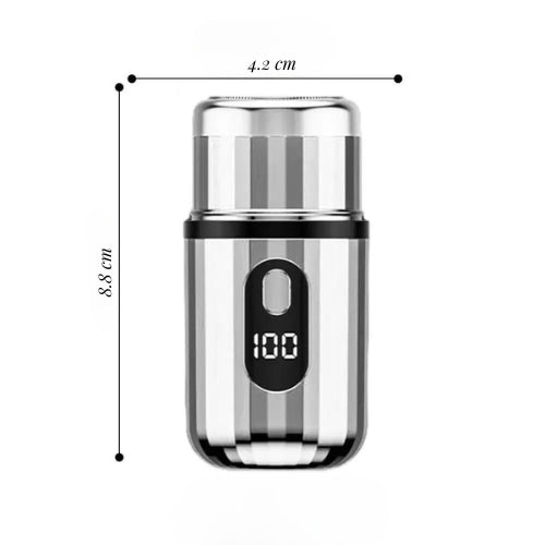 mini-rasoir-electrique-argente-dimensions