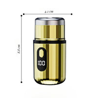 Thumbnail for mini-rasoir-electrique-dore-dimensions