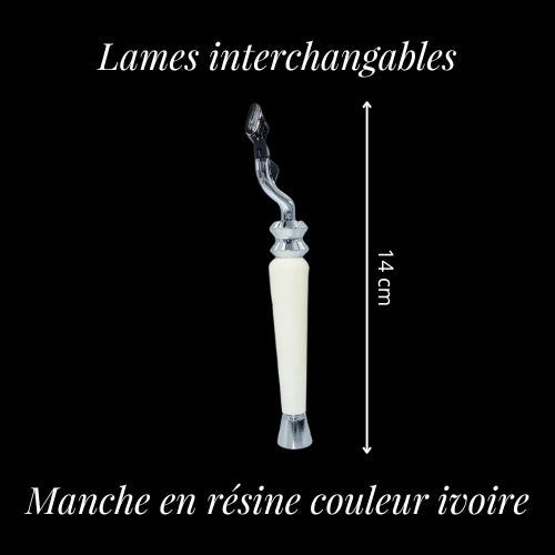 mach-3-manche-resine-couleur-ivoire-lames-interchangeables