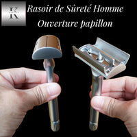 Thumbnail for rasoir-de-surete-homme-ouverture-papillon