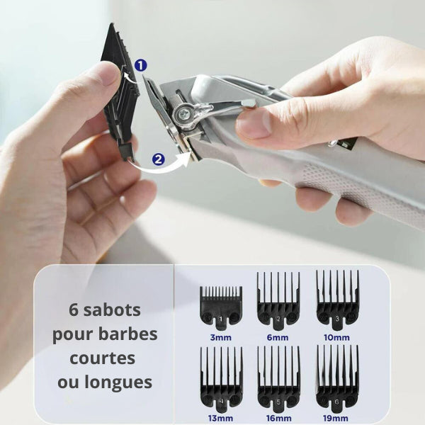 tondeuse-barbe-professionnelle-sans-fil-sabots